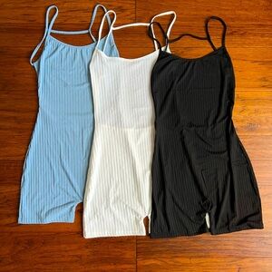 3 Backless Rompers